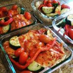 A set of 4 individual meals